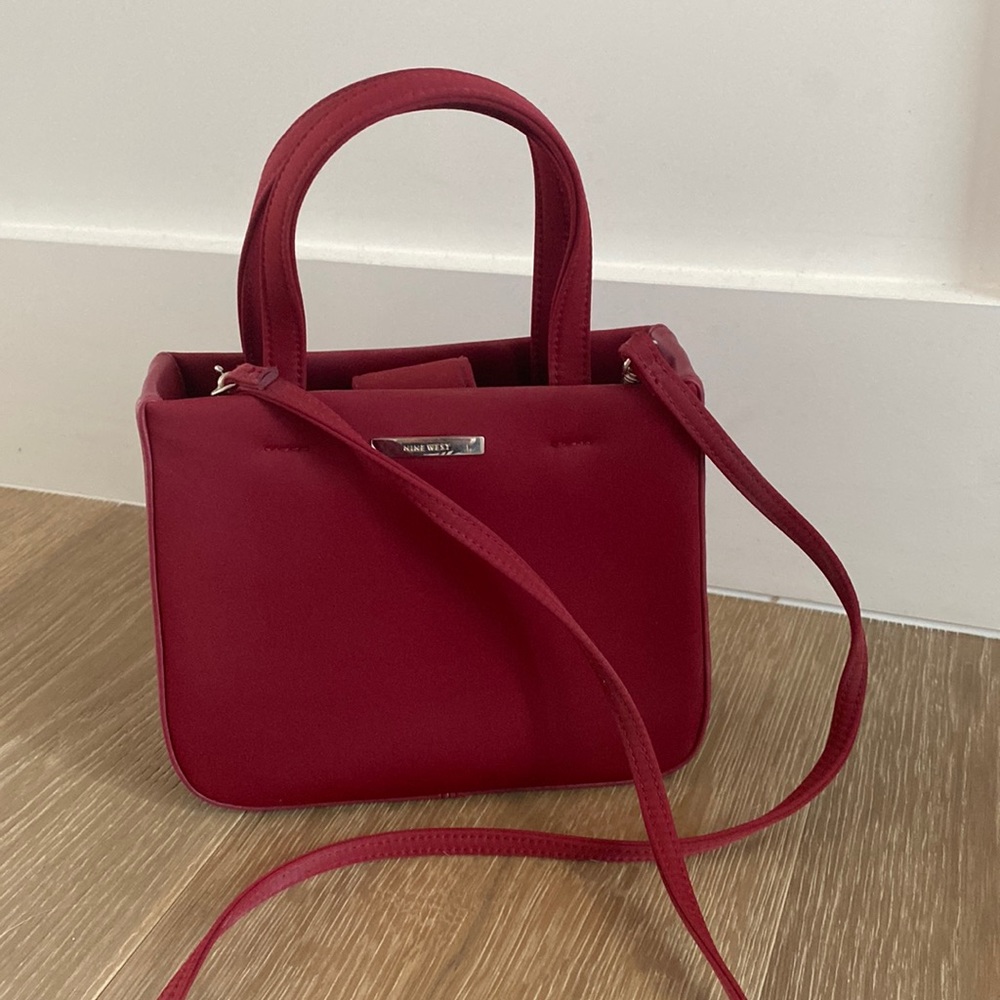 Nine West Nylon Satchel Crossbody
